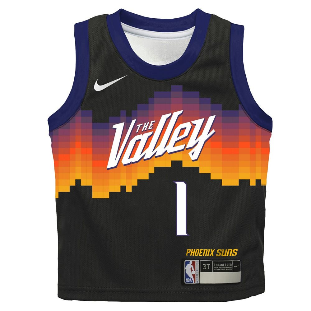 Devin Booker Phoenix Suns Preschool 2025/26 City Edition Swingman Jersey - Black | Nike online