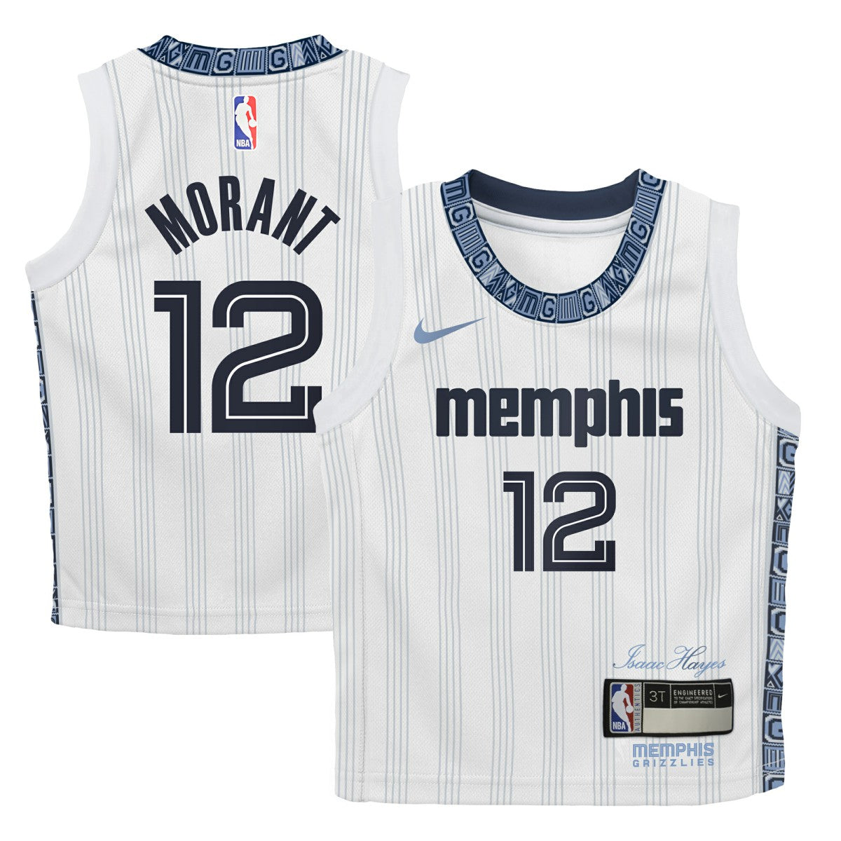 Ja Morant Memphis Grizzlies Preschool 2025/26 City Edition Swingman Jersey - White | Nike discount