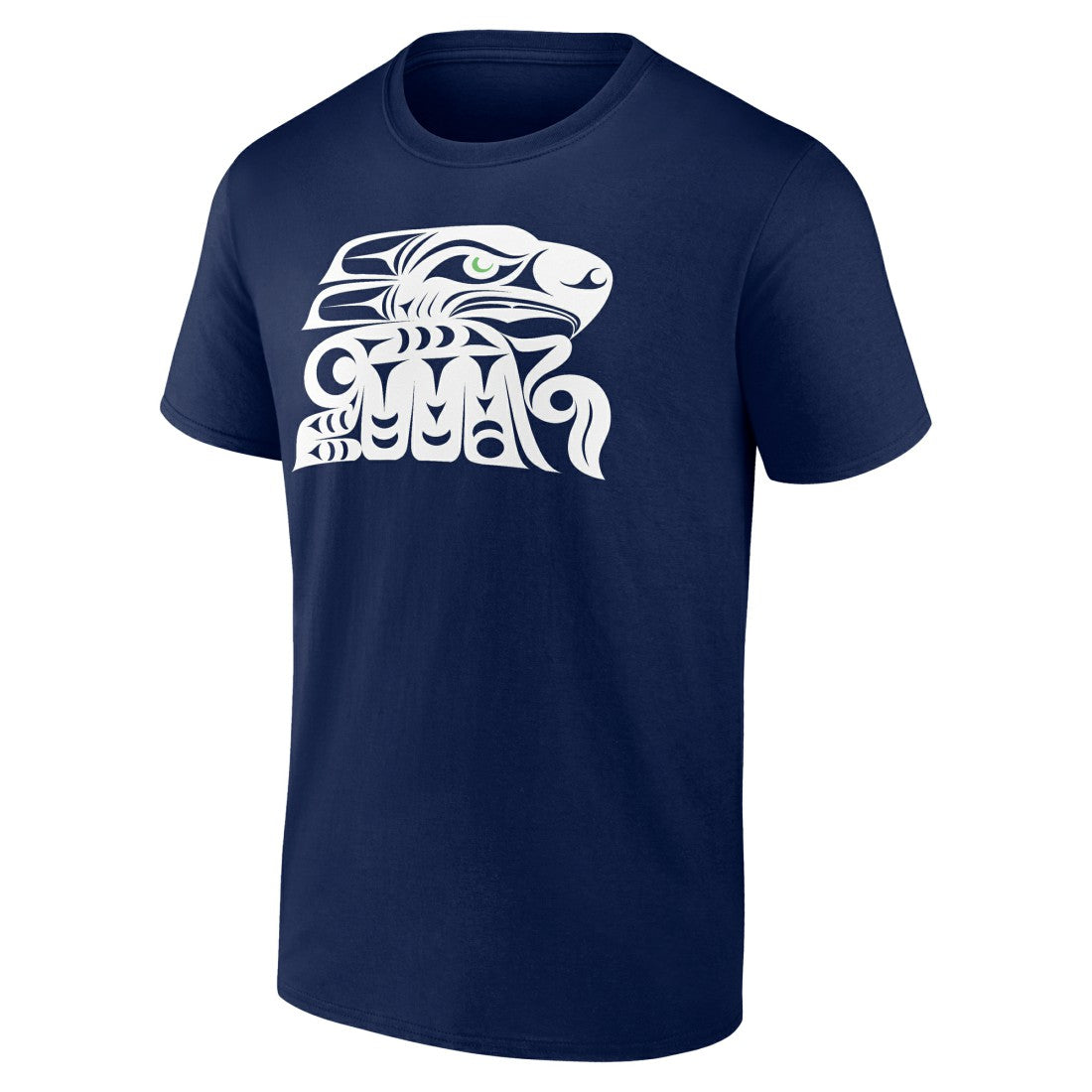 Seattle Seahawks Muckleshoot Tribe T-Shirt - College Navy on sale