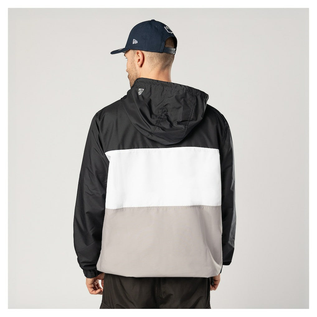 Dallas Cowboys New Era Ripstop Quarter-Zip Hooded Windbreaker - Navy sale