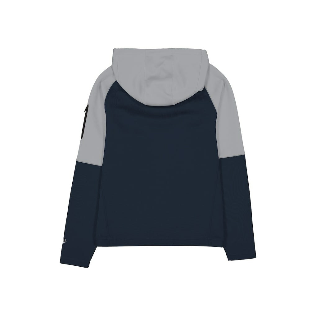 Dallas Cowboys New Era Combine Authentic Color Block Raglan Pullover Hoodie - Navy on sale