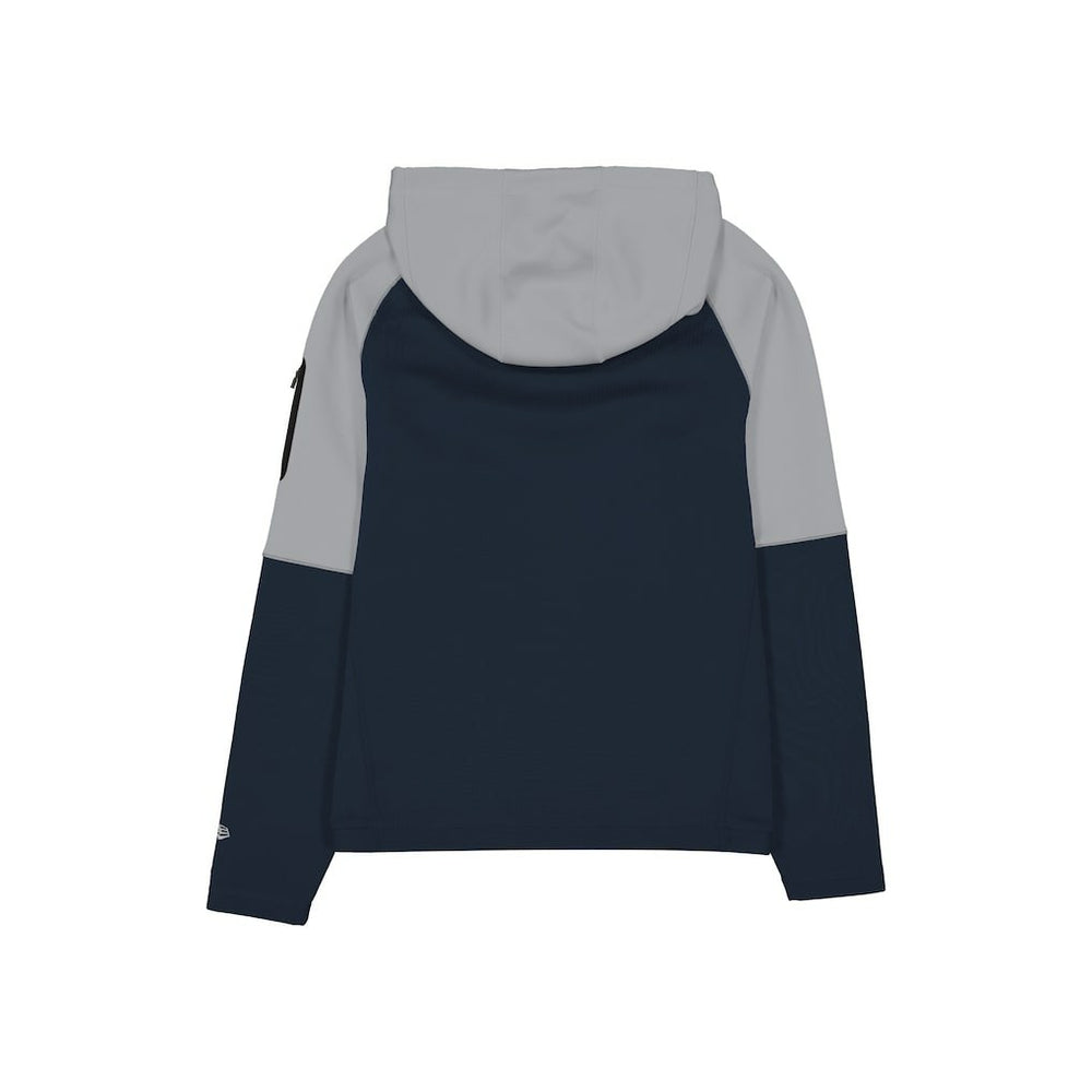 Dallas Cowboys New Era Combine Authentic Color Block Raglan Pullover Hoodie - Navy on sale