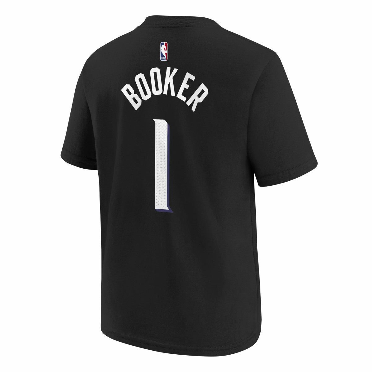 Devin Booker Phoenix Suns Jordan Brand Youth Statement Edition Name & Number T-Shirt - Black for sale