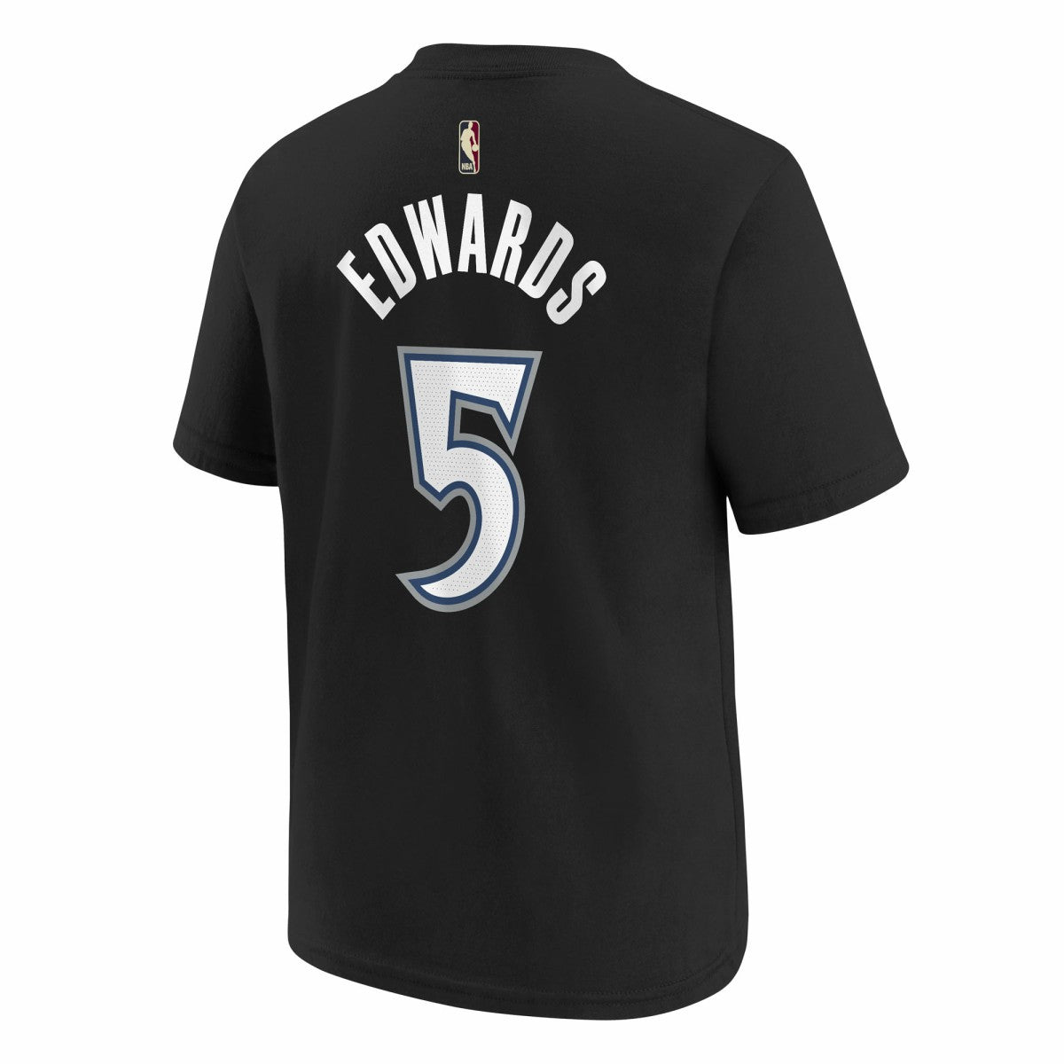 Anthony Edwards Minnesota Timberwolves Youth Name & Number T-Shirt - Classic Edition - Black | Nike for sale