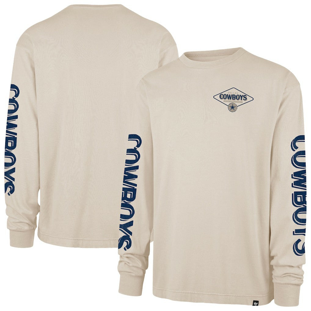 Dallas Cowboys '47 Cairn Ravine Foundation Long Sleeve T-Shirt - Tan discount