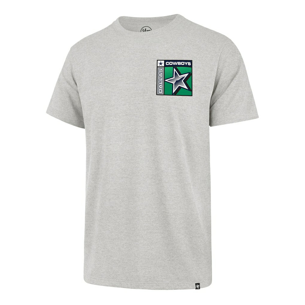 Dallas Cowboys '47 Chrome Plate Franklin T-Shirt - Heather Gray discount