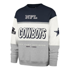 Dallas Cowboys '47 Breeze Maximalist Sweatshirt - Navy/Gray online