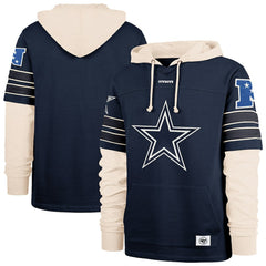 Dallas Cowboys '47 Split Zone Cornerback Duo Hoodie - Navy online