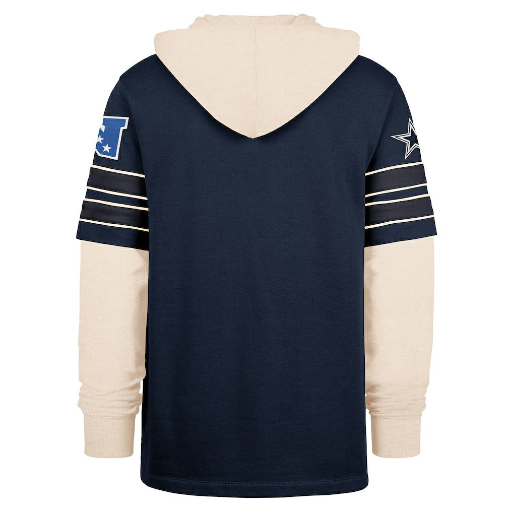 Dallas Cowboys '47 Split Zone Cornerback Duo Hoodie - Navy online