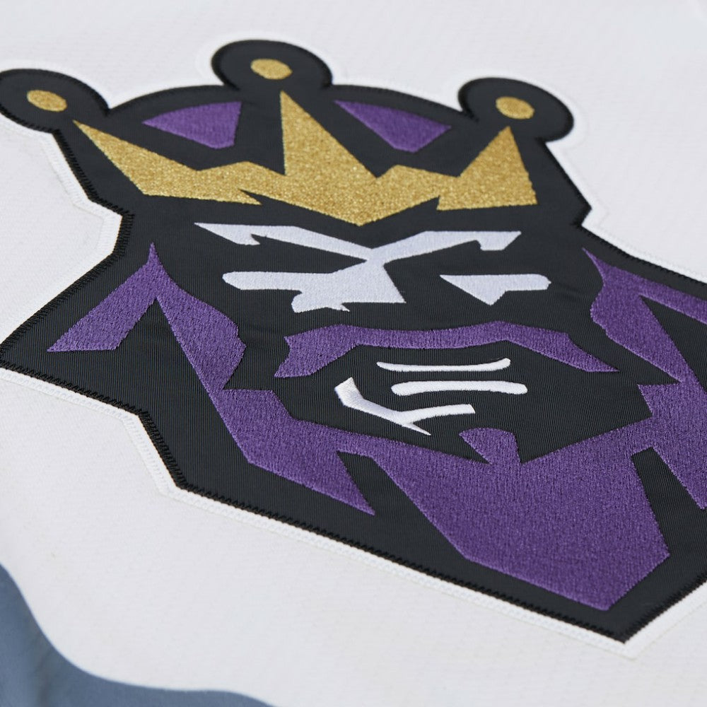 Wayne Gretzky Los Angeles Kings Mitchell & Ness Big & Tall 1995-96 Blue Line 2.0 Jersey White