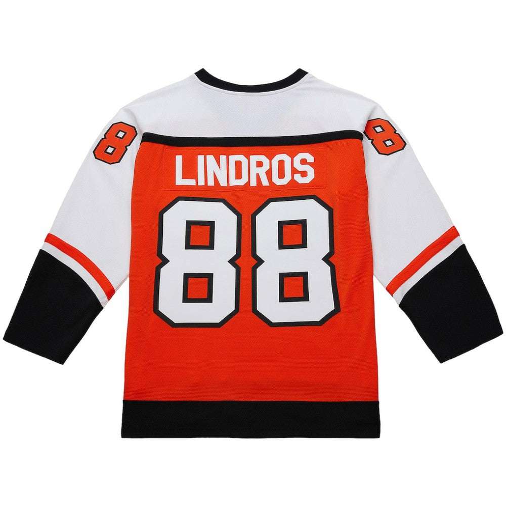 Eric Lindros Philadelphia Flyers Mitchell & Ness Big & Tall 1996-97 Blue Line 2.0 Jersey Orange