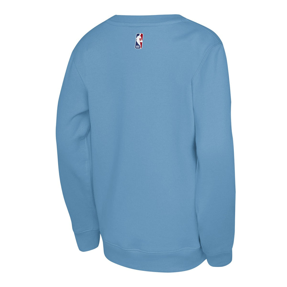Memphis Grizzlies Jordan Brand Youth Courtside Statement Edition Sweatshirt - Light Blue shop