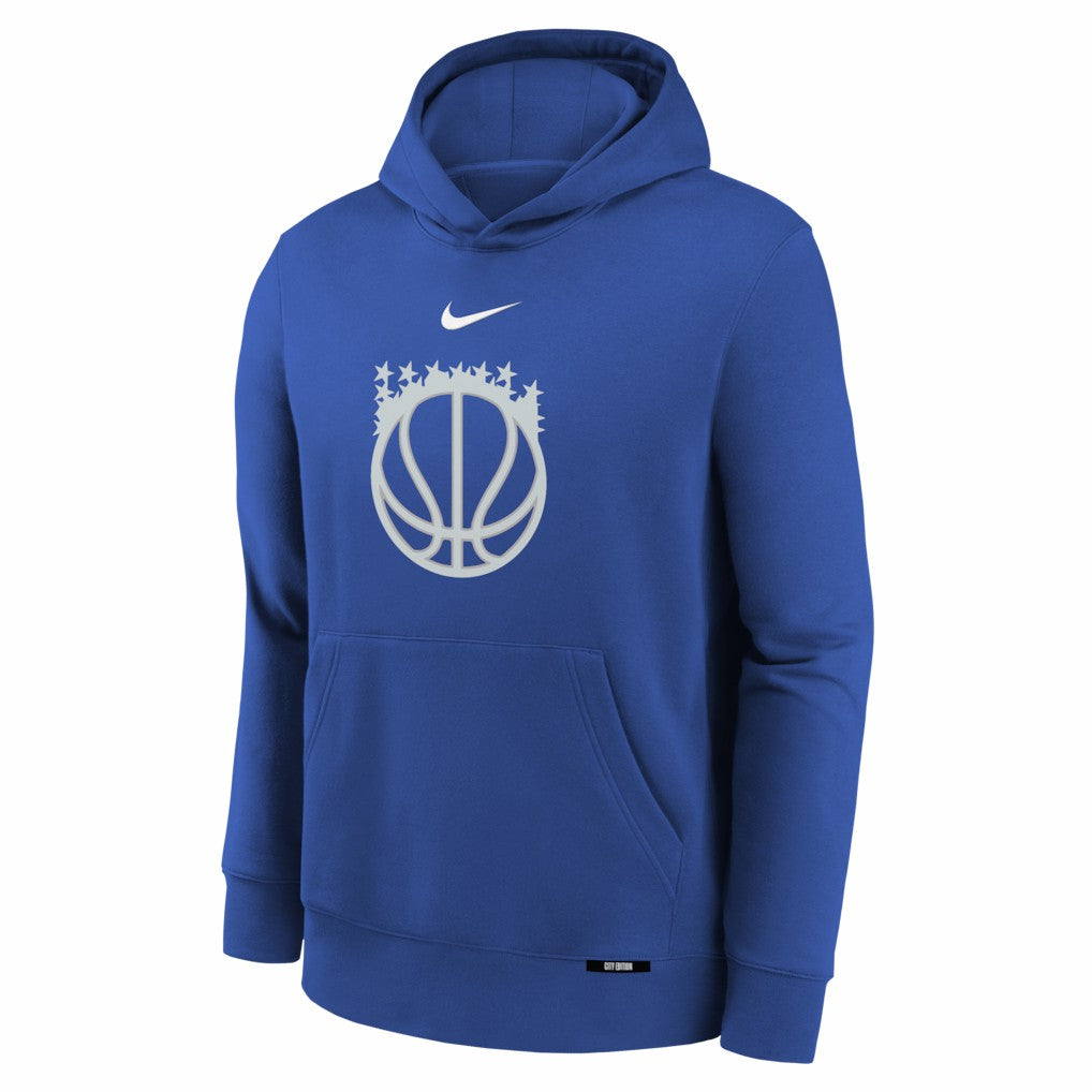 Orlando Magic Youth 2025/26 City Edition Club Fleece Pullover Hoodie - Royal | Nike online