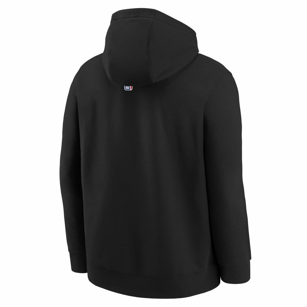 Atlanta Hawks Youth 2025/26 City Edition Club Fleece Pullover Hoodie - Black | Nike shop