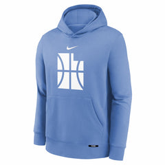 Utah Jazz Youth 2025/26 City Edition Club Fleece Pullover Hoodie - Blue | Nike discount