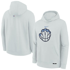 Memphis Grizzlies Youth 2025/26 City Edition Club Fleece Pullover Hoodie - Silver | Nike on sale