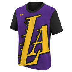 Los Angeles Lakers Youth 2025/26 City Edition Max90 T-Shirt - Purple/Black | Nike sale