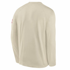 Milwaukee Bucks Youth 2025/26 City Edition Dri-Fit Long Sleeve Game Top - White | Nike for sale