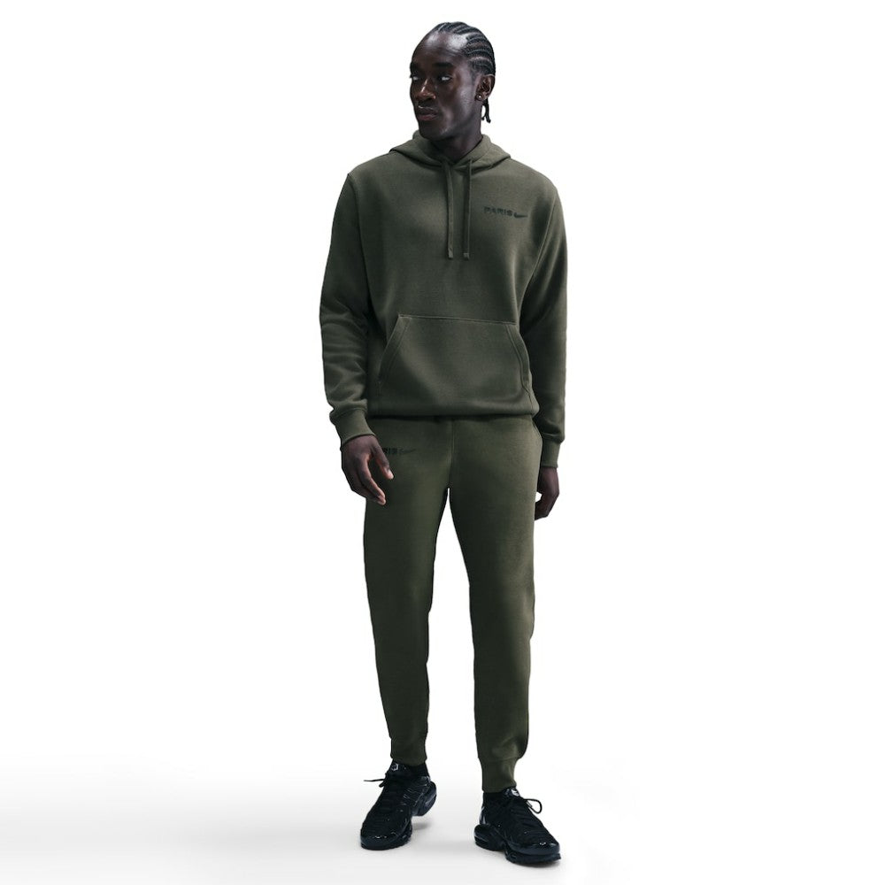 Paris Saint-Germain Club Fleece Hoodie - Olive | Nike for sale
