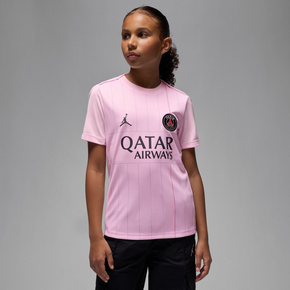 Paris Saint-Germain Jordan Brand Youth 2025/26 Fourth Academy Pro Pre-Match Top - Pink | Jordan shop