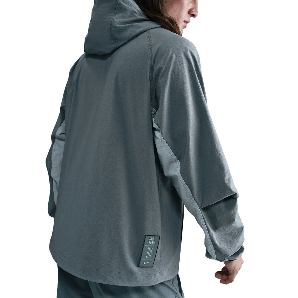 Barcelona Special Edition Full-Zip Woven Fleece Jacket - Gray | Nike for sale