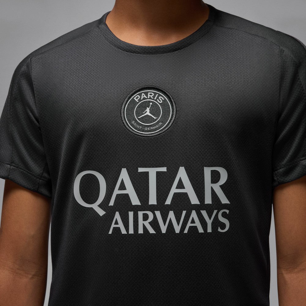 Paris Saint-Germain Jordan Brand Youth 2025/26 Strike Fourth Training Top - Black | Jordan for sale