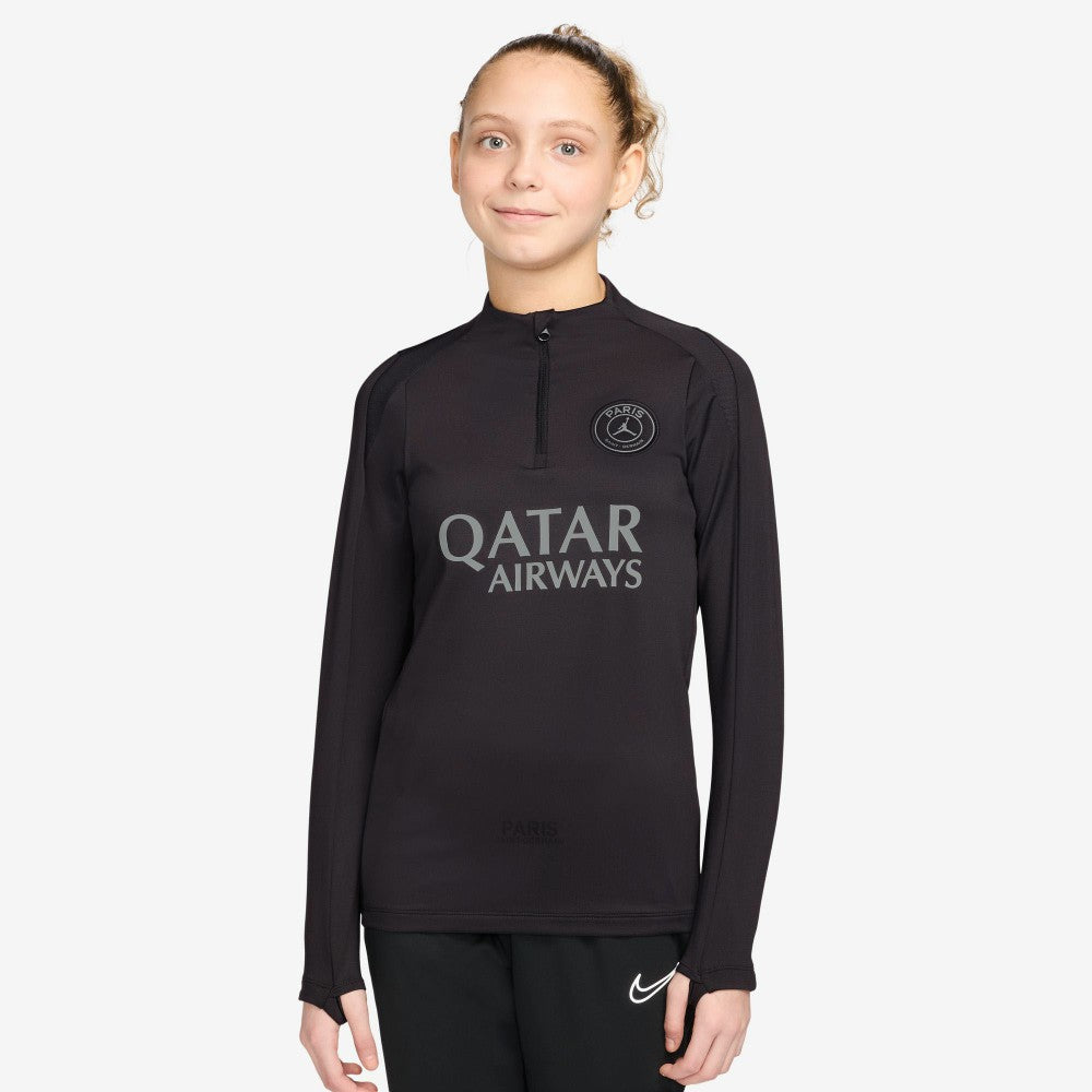 Paris Saint-Germain Jordan Brand Youth 2025/26 Fourth Strike Training Drill Top - Black | Jordan online