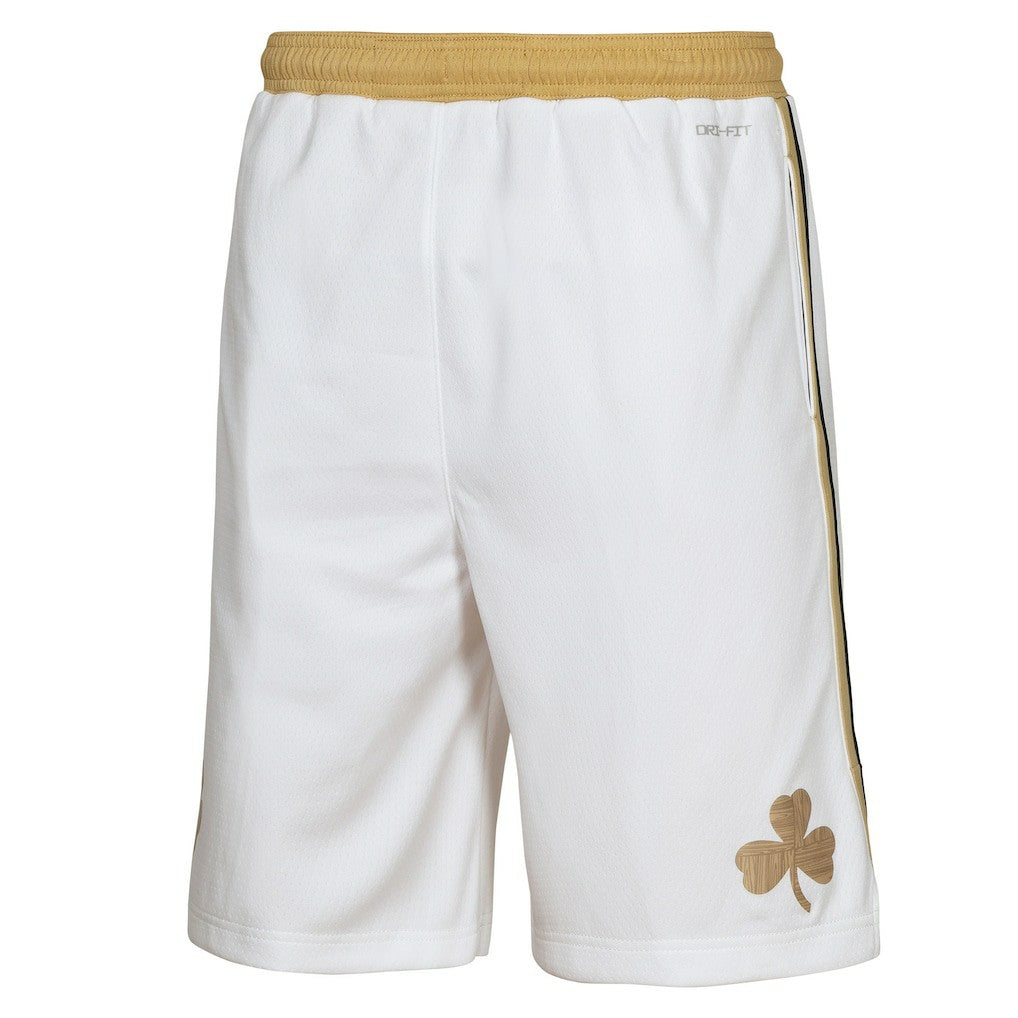 Boston Celtics Youth 2025/26 City Edition Swingman Performance Shorts - White | Nike discount
