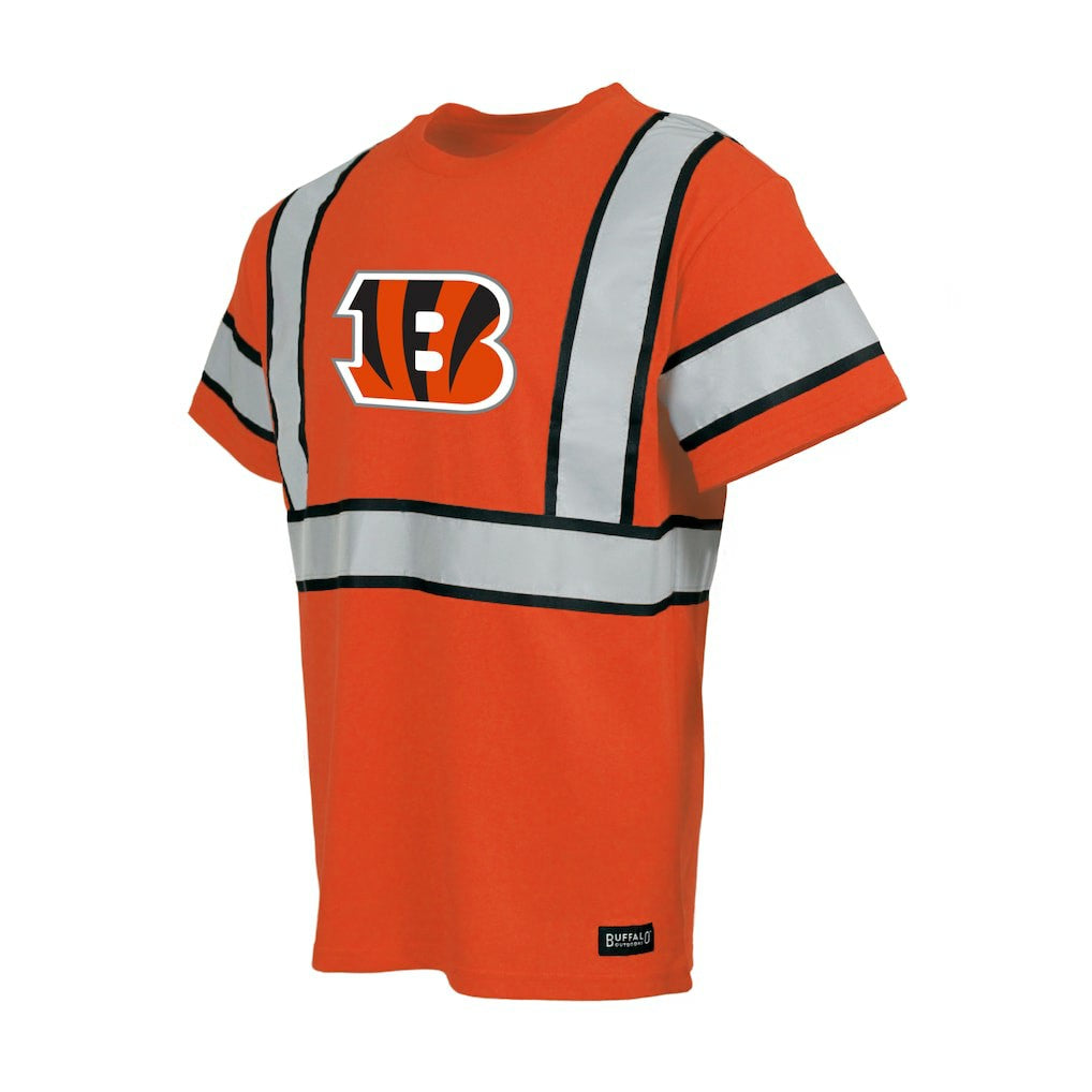 Cincinnati Bengals Safety Heavyweight T-Shirt - Orange on sale