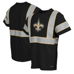 New Orleans Saints Safety Heavyweight T-Shirt - Black discount