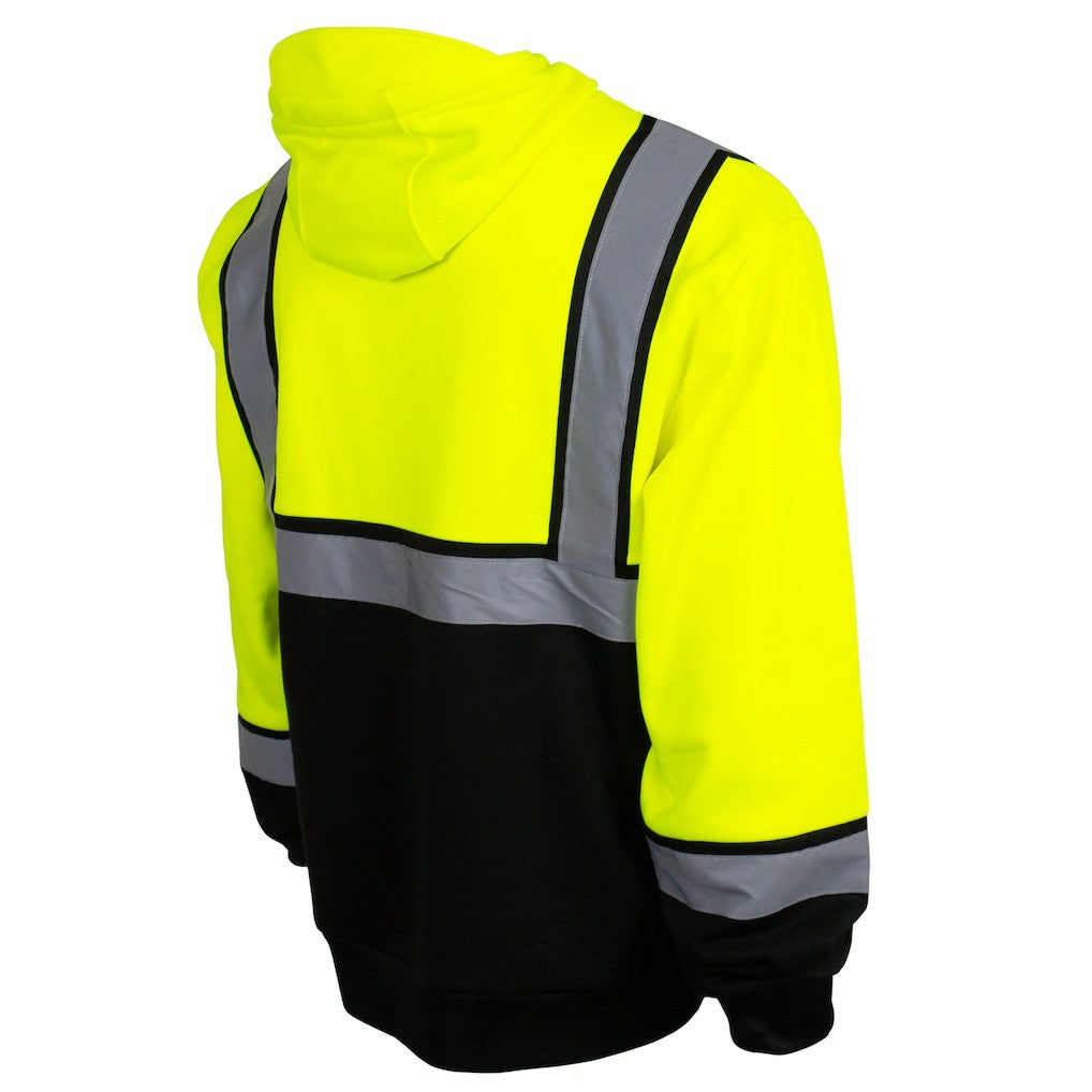 Arizona Cardinals High-Visibility Safety Hooded Sweatshirt - Yellow sale
