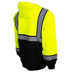 Arizona Cardinals High-Visibility Safety Hooded Sweatshirt - Yellow sale