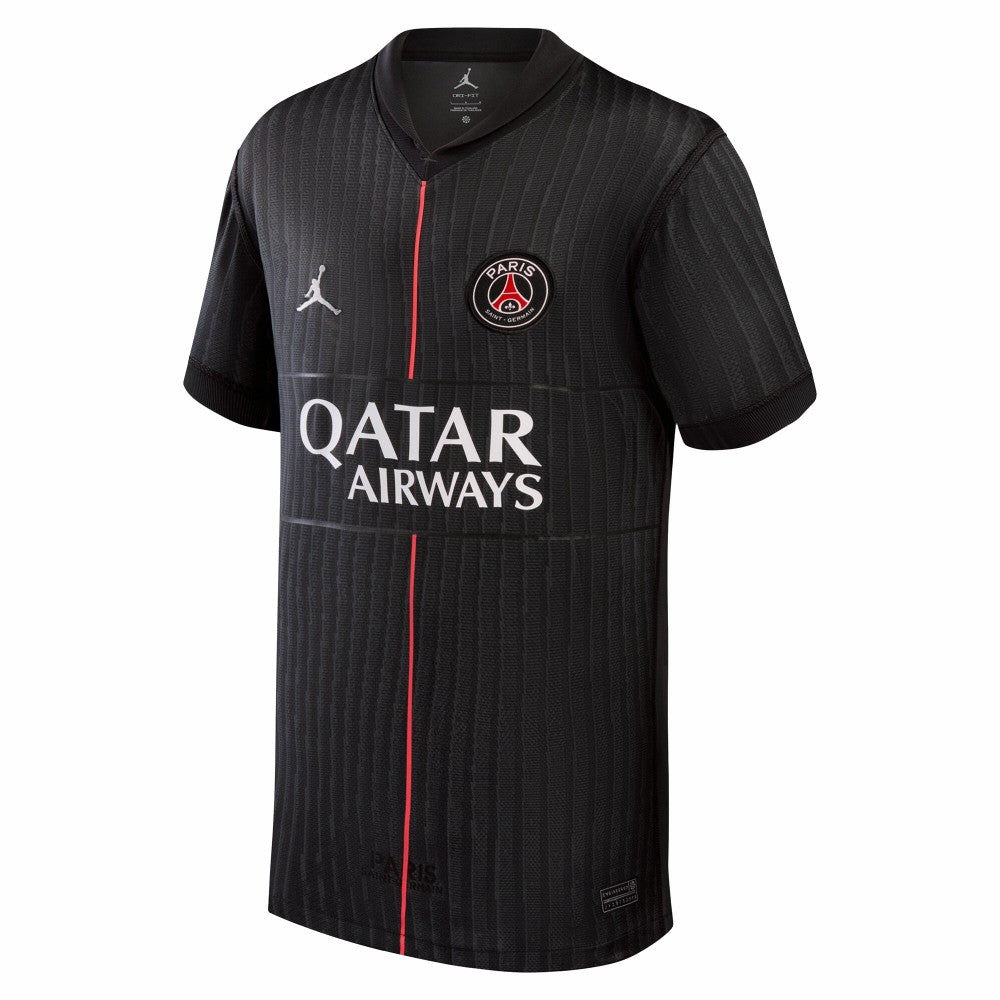 Paris Saint-Germain Jordan Brand Youth 2025/26 Fourth Replica Jersey - Black | Jordan discount