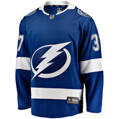 Yanni Gourde Tampa Bay Lightning Fanatics Home Breakaway Jersey Blue