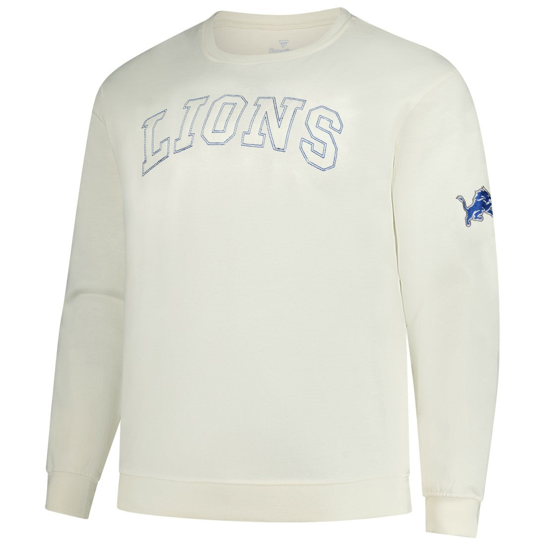 Detroit Lions Profile Big & Tall Fleece Sweatshirt - Cream cheap