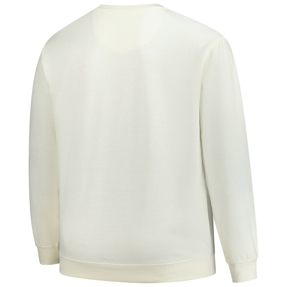 Detroit Lions Profile Big & Tall Fleece Sweatshirt - Cream cheap