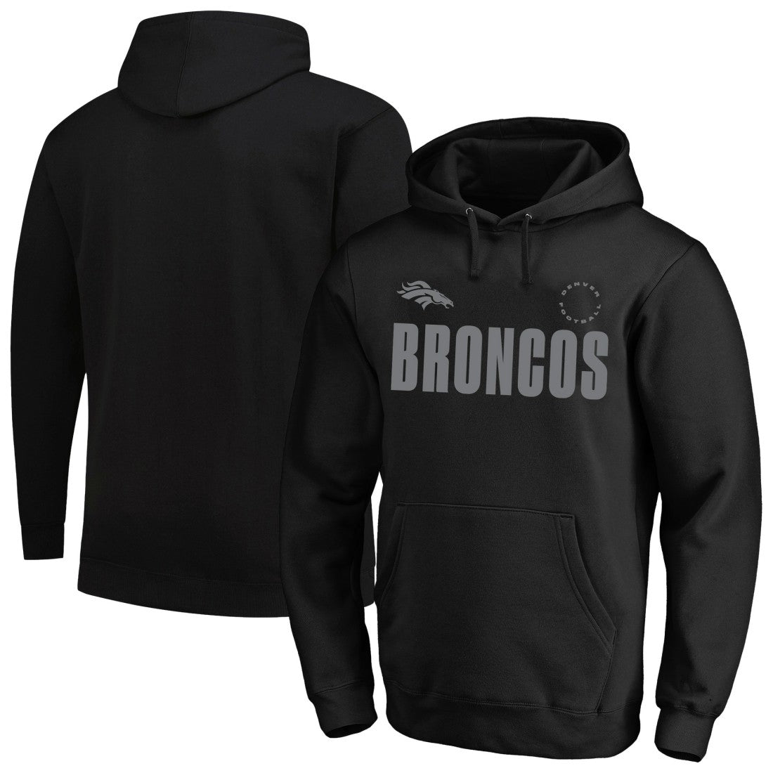 Denver Broncos Big & Tall Chip Shot Hoodie - Black on sale
