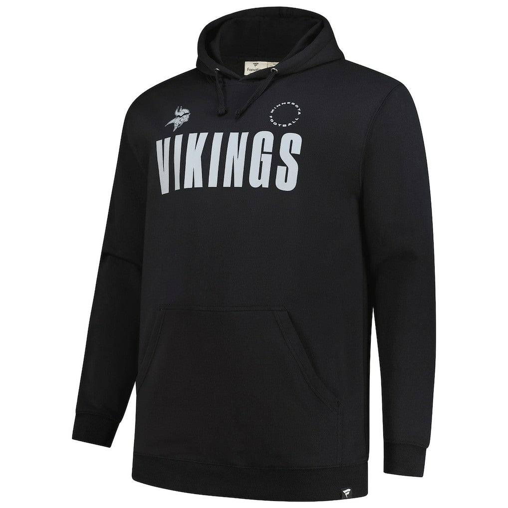 Minnesota Vikings Big & Tall Chip Shot Hoodie - Black cheap