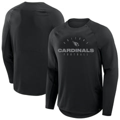 Arizona Cardinals Big & Tall Coverage Scheme Long Sleeve T-Shirt - Black discount