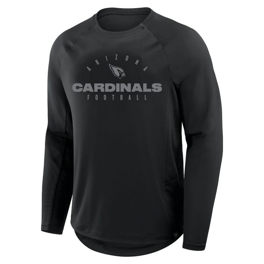 Arizona Cardinals Big & Tall Coverage Scheme Long Sleeve T-Shirt - Black discount