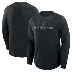 Las Vegas Raiders Big & Tall Coverage Scheme Long Sleeve T-Shirt - Black on sale