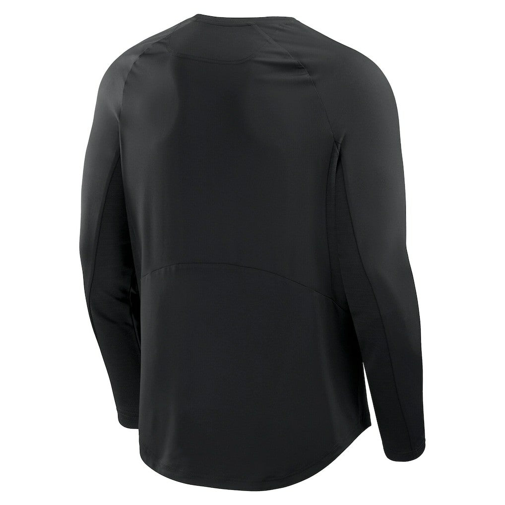 New Orleans Saints Big & Tall Coverage Scheme Long Sleeve T-Shirt - Black sale