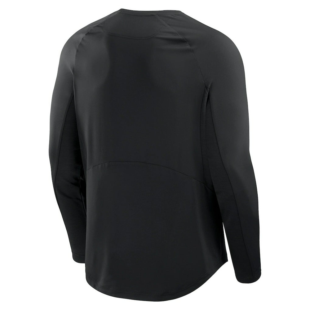 New Orleans Saints Big & Tall Coverage Scheme Long Sleeve T-Shirt - Black sale