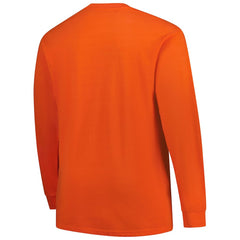 Cleveland Browns Big & Tall Clock Management Legacy Long Sleeve T-Shirt - Orange sale
