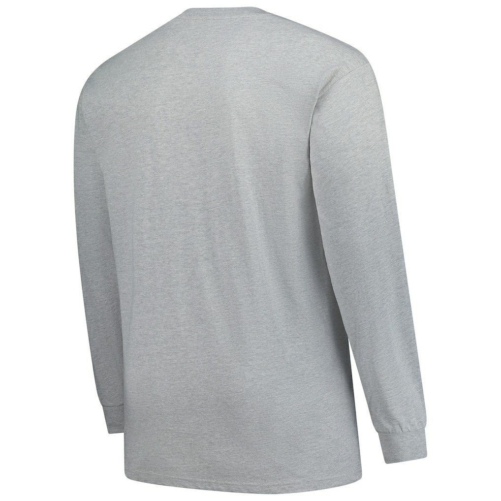 Indianapolis Colts Big & Tall Clock Management Legacy Long Sleeve T-Shirt - Heather Gray for sale