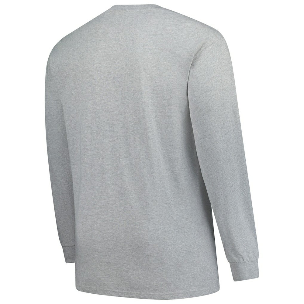 Indianapolis Colts Big & Tall Clock Management Legacy Long Sleeve T-Shirt - Heather Gray for sale