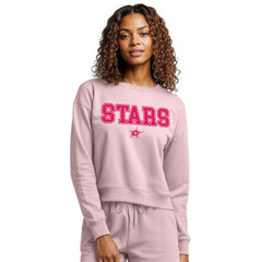 Dallas Stars Concepts Sport Women's Tonal Pullover Sweatshirt Pink
