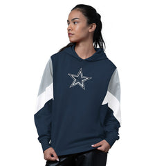Dallas Cowboys Starter Women's Scrimmage Hoodie - Navy discount