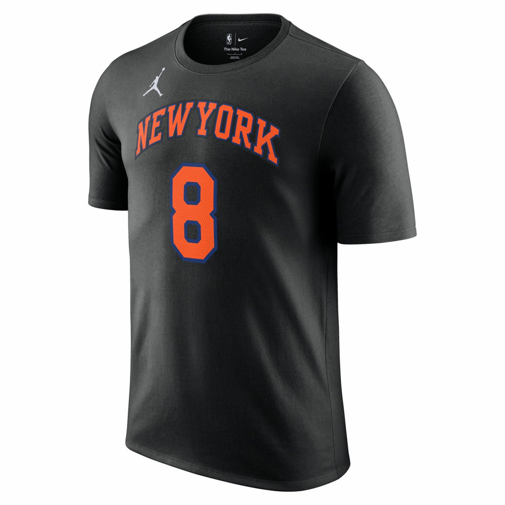OG Anunoby New York Knicks Jordan Brand Unisex Name & Number T-Shirt - Statement Edition - Black for sale