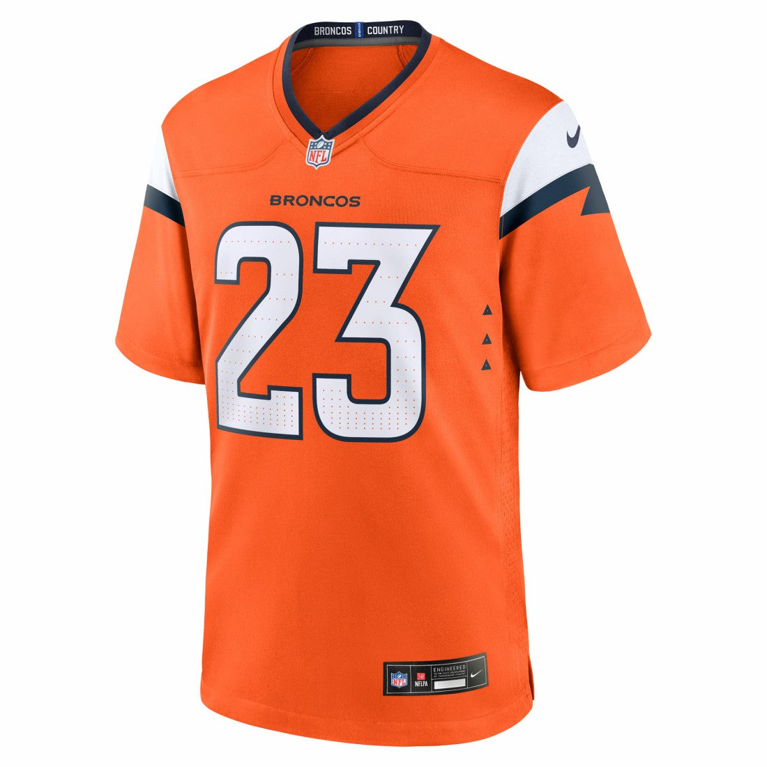 Jahdae Barron Denver Broncos 2025 NFL Draft First Round Pick Game Jersey - Orange | Nike online